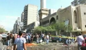 Liban : les images de l'explosion dans une mosquée de Tripoli
