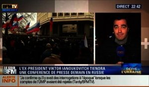 Le Soir BFM: Exilé en Russie, Ianoukovitch déclare être toujours le président de l'Ukraine - 27/02 2/6