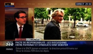 L'Éco du soir: Pacte de responsabilité: le premier rendez-vous entre les patronats et les syndicats aura lieu ce vendredi 28 février - 27/02