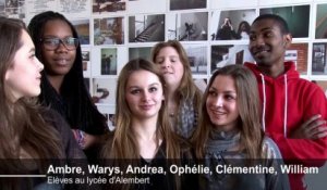 Visite d'Aurélie Filippetti au Lycée professionnel d'Alembert