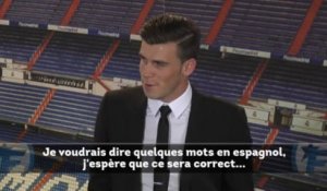 Real Madrid : les premiers mots de Gareth Bale !