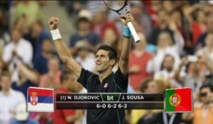 US Open - Murray et Djokovic se promènent