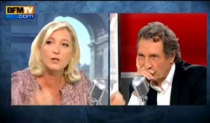 Marine Le Pen: "Commençons par faire les économies nécessaires" - 03/09