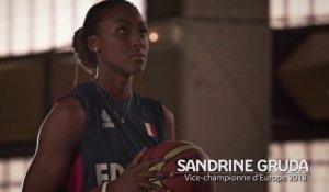 Clip promotion Basket féminin avec Sandrine Gruda