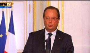 Hollande: "gazer une population, ce crime-là ne peut pas rester impuni" - 03/09