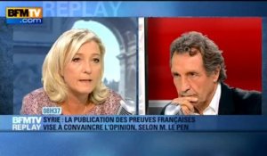 BFMTV Replay: "monsieur Hollande n'envoyez pas de troupes en Syrie" - 03/09