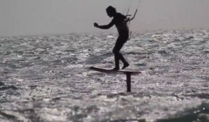Sword wave riding - Kitefoil