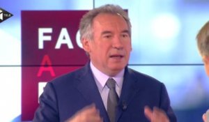 François Bayrou, invité de Christophe Barbier sur iTélé - 040913