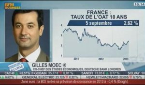 Les taux se tendent sur le 10 ans allemands et français : Gilles Moec, dans Intégrale Bourse - 05/09