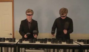 Medley de Daft Punk avec un instrument inattendu : le Rimba-tube...