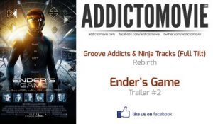 Ender's Game - Trailer #2 Music #1 (Groove Addicts & Ninja Tracks Full Tilt - Rebirth)