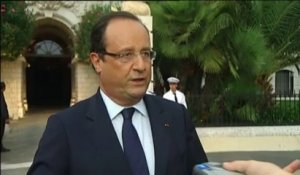 Hollande : "Maintenant l'Union européenne s'est rassemblée" sur le dossier syrien