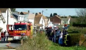 Haillicourt : le poêle a bois s’emballe, la maison s’embrase