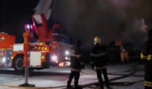 Villeneuve-d'Ascq: la boîte de nuit l'Atelier ravagée par le feu