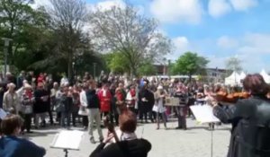 Flashmob pour l'Europe