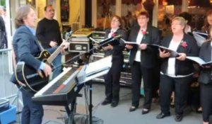 Fête de la musique à Cambrai : les choristes de Roeux