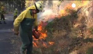 La Galice en lutte contre plusieurs incendies