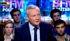 BFM Politique: Bruno Le Maire réagi à un reportage sur Ayrault hué par les agriculteurs - 15/09