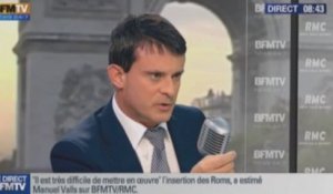 Valls sur les Roms : "Je n'ai rien à corriger"