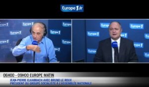 Bruno Le Roux : "Je comprends ce qu'a dit Manuel Valls"