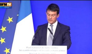 Valls lance un "plan national" contre le fléau des cambriolages - 25/09
