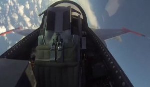 Un chasseur F16 reconvertit en drone