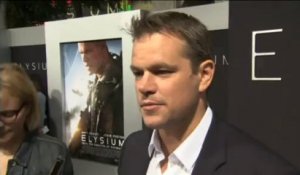 Matt Damon évoque "Elysium"