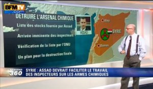 Harold à la carte: Comment savoir si Bachar al-Assad détruit sn arsenal chimique? - 28/09