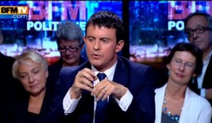 BFM Politique: l'After RMC, Manuel Valls répond aux questions de Véronique Jacquier - 29/09
