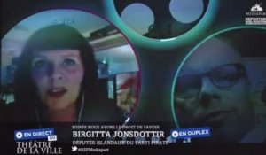 Birgitta Jónsdóttir pour la liberté de l'information