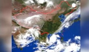 Le typhon Wutip frappe le sud de la Chine et se...
