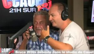 Bruce Willis débarque dans le studio de Caue - C'Cauet sur NRJ