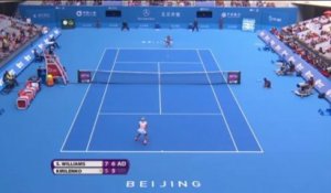 Pékin - S.Williams écarte Kirilenko