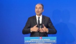 Convention sur les retraites - Jean-François Copé