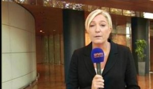 Marine Le Pen: "le FN est le premier parti de France" - 07/10