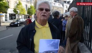Vannes. Manifestation anti-moules de bouchot : une pétition remise