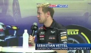 Formule 1 / Vettel reste concentré sur Suzuka - 11/10