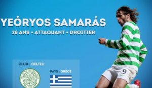 Yeóryos Samarás, le tueur Grec du Celtic !