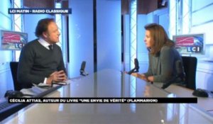 Cécilia Attias, invitée politique de Guillaume Durand avec LCI