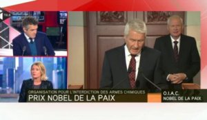 L'OIAC reçoit le Nobel de la Paix