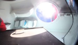 Incredible : Capsize Virbac Paprec - video from inside - Sailing