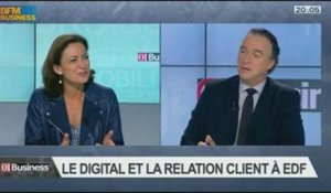 Le digital et la relation client à EDF : Sylvie Jéhanno, dans 01Business - 12/10 1/4