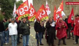 Saint-Malo. Réforme des retraites : une cinquantaine de manifestants