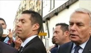 Jean-Marc Ayrault et Manuel Valls à la Mosquée de Paris pour la fête de l'Aïd - 15/10