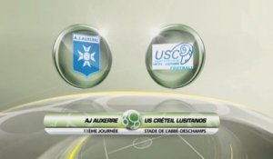 AJ Auxerre 1 - 1 USCL  - J11 S13/14