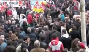 Brest (29). Plus de 15.000 manifestants