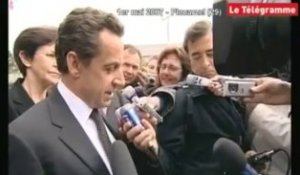 1er mai 2007. Nicolas Sarkozy à Plouarzel