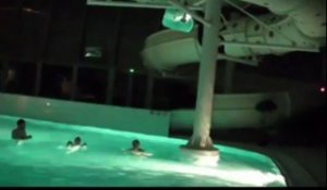 Morlaix (29). Panoramas : ambiance space à la piscine