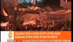 Egypte. Départ de Moubarak : les images de liesse place Tahrir
