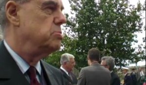 Brest : visite de Frédéric Mitterrand